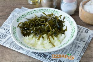 Котлеты из морской капусты