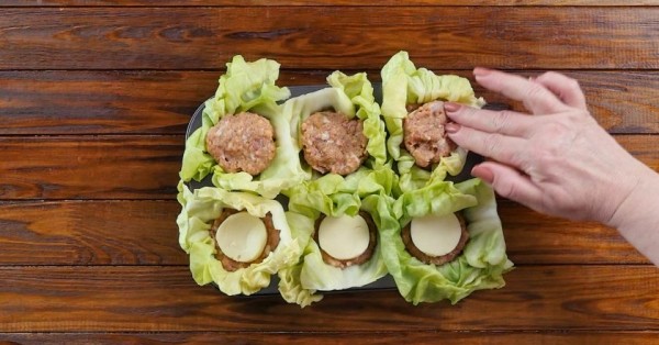 Блюда с листьями капусты Блюда с листьями капусты