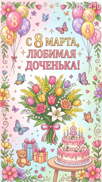 80+ красивых открыток к 8 Марта для самых дорогих и любимых женщин 80+ красивых открыток к 8 Марта для самых дорогих и любимых женщин