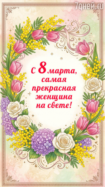 80+ красивых открыток к 8 Марта для самых дорогих и любимых женщин 80+ красивых открыток к 8 Марта для самых дорогих и любимых женщин