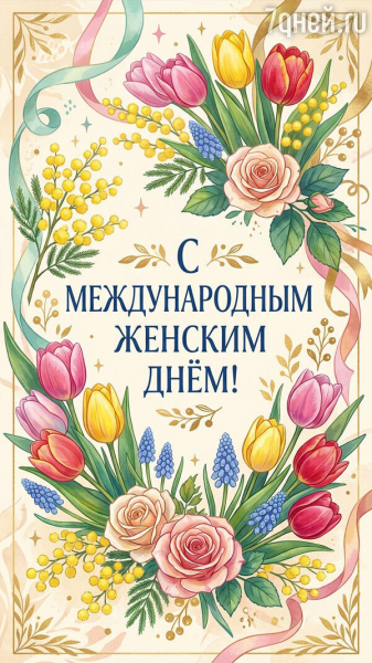 80+ красивых открыток к 8 Марта для самых дорогих и любимых женщин 80+ красивых открыток к 8 Марта для самых дорогих и любимых женщин
