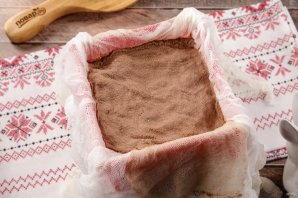 Шоколадная творожная пасха с черносливом