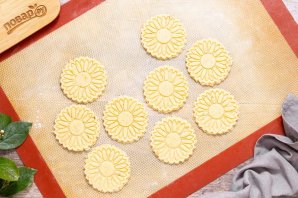 Печенье с ромашкой Печенье с ромашкой