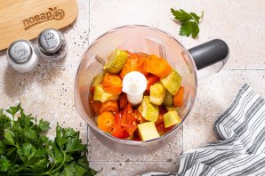 Кабачковая икра в духовке