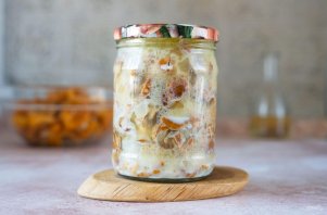 Жареные лисички на зиму