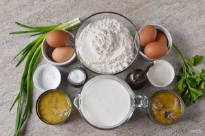 Заливной пирог с консервированной рыбой Заливной пирог с консервированной рыбой